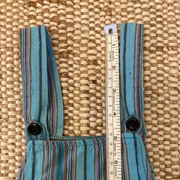 Vintage Guatemalan Child Toddler Romper Overall 2T Unisex Y2K - Picture 9 of 10